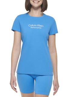 Calvin Klein Performance Women's CKP Pride Logo Short Sleeve T-Shirt