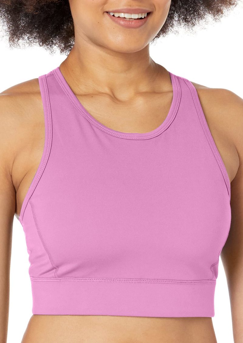 Calvin Klein Performance Women's Pilates Outfit Fitness Crop Top Scoopneck Bra