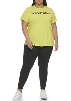 Calvin Klein Performance Women's Plus Active Short Sleeve Comfort Stretch Tee