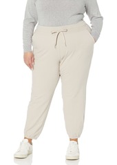 Calvin Klein Performance Women's Elastic Cuff French Terry Jogger (Standard and Plus Size)