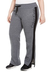 Calvin Klein Performance Plus Size Logo Print Sweatpants