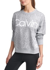 Calvin Klein Performance Printed French Terry Sweatshirt