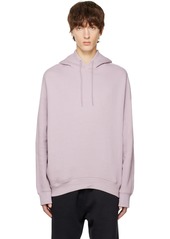 Calvin Klein Purple Dropped Shoulders Hoodie