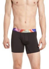 Calvin Klein Reimagined Heritage Pride Micro Low Rise Boxer Briefs in Black at Nordstrom