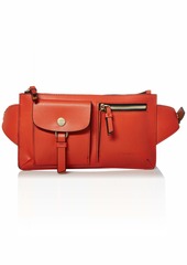 Calvin Klein Rossa Smooth Novelty Organizational Belt Bag Fanny Pack
