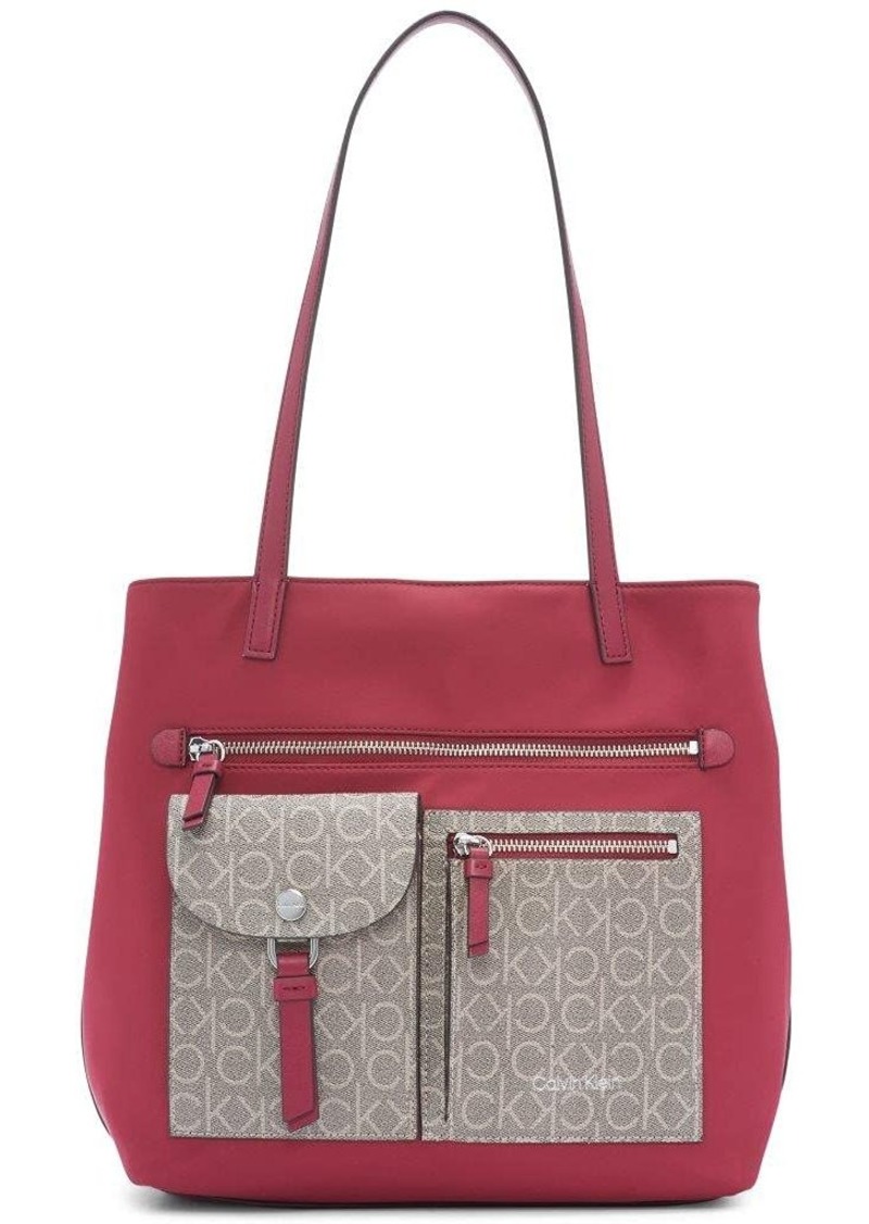 Calvin Klein Rossa Smooth Novelty Organizational North/South Tote