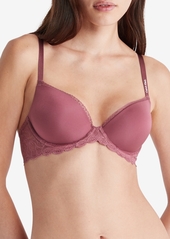 Calvin Klein Seductive Comfort Lace Demi Bra QF1444 - Bare (Nude )