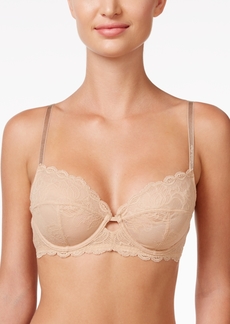 Calvin Klein Seductive Comfort With Lace Full Coverage Bra QF1741 - Bare (Nude 5)