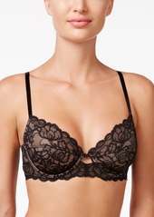 Calvin Klein Seductive Comfort With Lace Full Coverage Bra QF1741 - Bare (Nude )