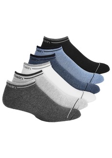 Calvin Klein Six-Pack Back Tab Ankle Socks - Multi Assorted