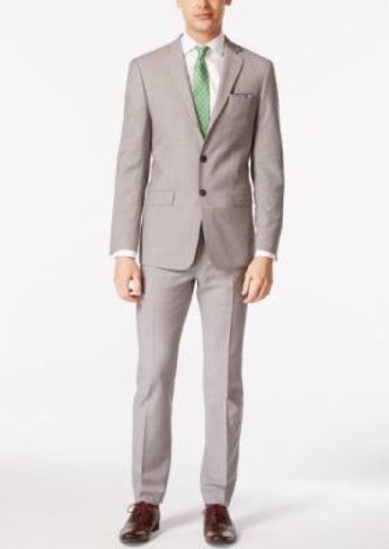 Calvin Klein Solid Mens Classic Fit Suit Separates