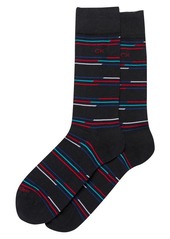 Calvin Klein Stripe Dress Socks