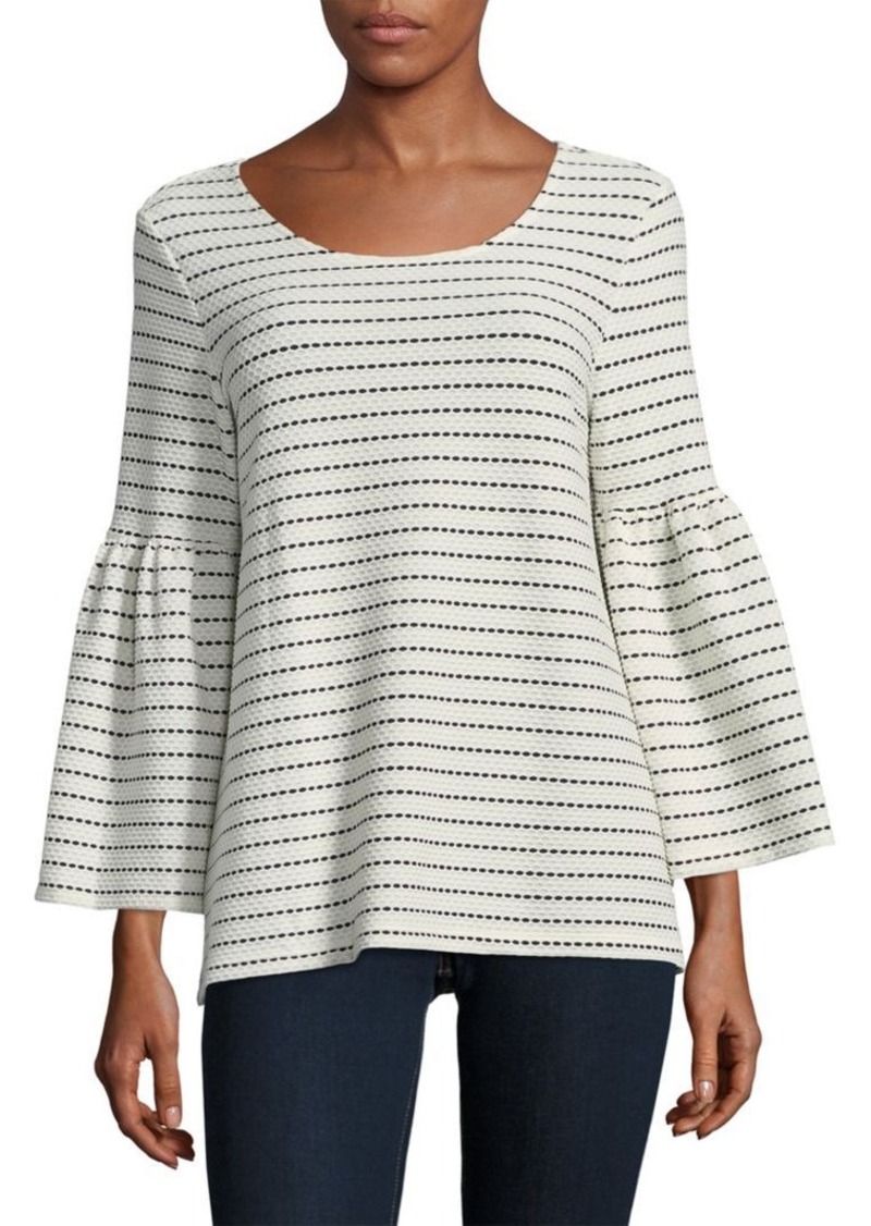 calvin klein bell sleeve top