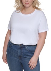 Calvin Klein Trendy Plus Size T-Shirt Bodysuit