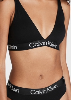 Calvin Klein Underwear Modern Structure Cotton Light Lined Triangle Bra