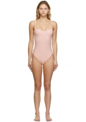 Calvin Klein Underwear Pink Pure Rib Bodysuit