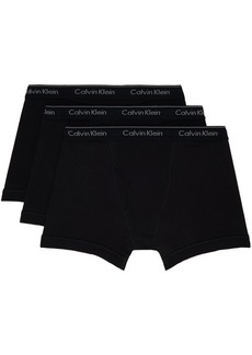 Calvin Klein Underwear Three-Pack Black Boxer Briefs