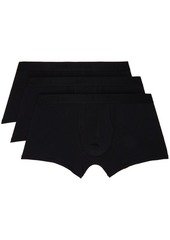 Calvin Klein Underwear Three-Pack Black Standard Boxers