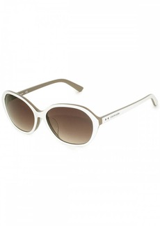 Calvin Klein Women's 57 mm Beige Sunglasses CK18524SA-107