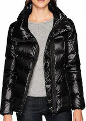 Calvin Klein Women's Asymmetrical Zipper Down Jacket