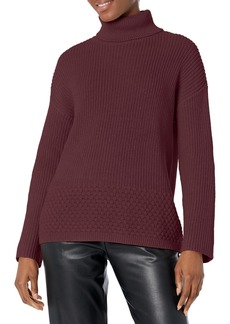 Calvin Klein Women's Bobble Stitch Long Sleeve Sweater
