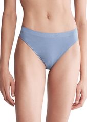 Calvin Klein Women's Bonded Flex Mid-Rise Thong