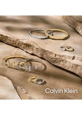 Calvin Klein Women's Carnation Gold-Tone Bangle Bracelet - Gold-tone