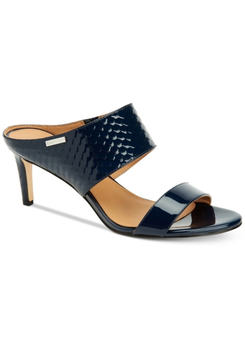 Calvin Klein Calvin Klein Women&#39;s Cecily Wide-Strap Sandals, Created For Macy&#39;s Women&#39;s Shoes ...