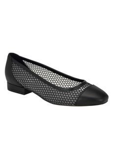 Calvin Klein Women's Clove Slip-On Almond Toe Dress Flats - Black