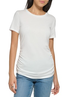 Calvin Klein Women's Cotton Modal Jersey Comfortable Everyday Short Sleeve T Shirt