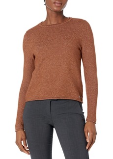 Calvin Klein Women's Crew Neck Long Sleeve Sweater