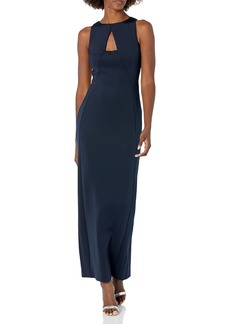 Calvin Klein Women's Cut Out at Chest Gown