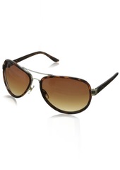 Calvin Klein Women's CWR349S Aviator Sunglasses