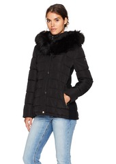 calvin klein puffer coat women's