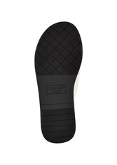 Calvin Klein Women's Evey Criss-Cross Slip-On Sandals - Black