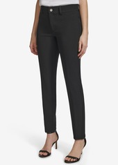 Calvin Klein Women's Faux-Pocket Pants - Black