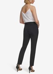 Calvin Klein Women's Faux-Pocket Pants - Black