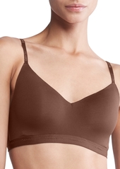 Calvin Klein Women's Form To Body Lightly Lined Bralette QF7618 - Black