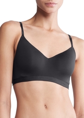 Calvin Klein Women's Form To Body Lightly Lined Bralette QF7618 - Black