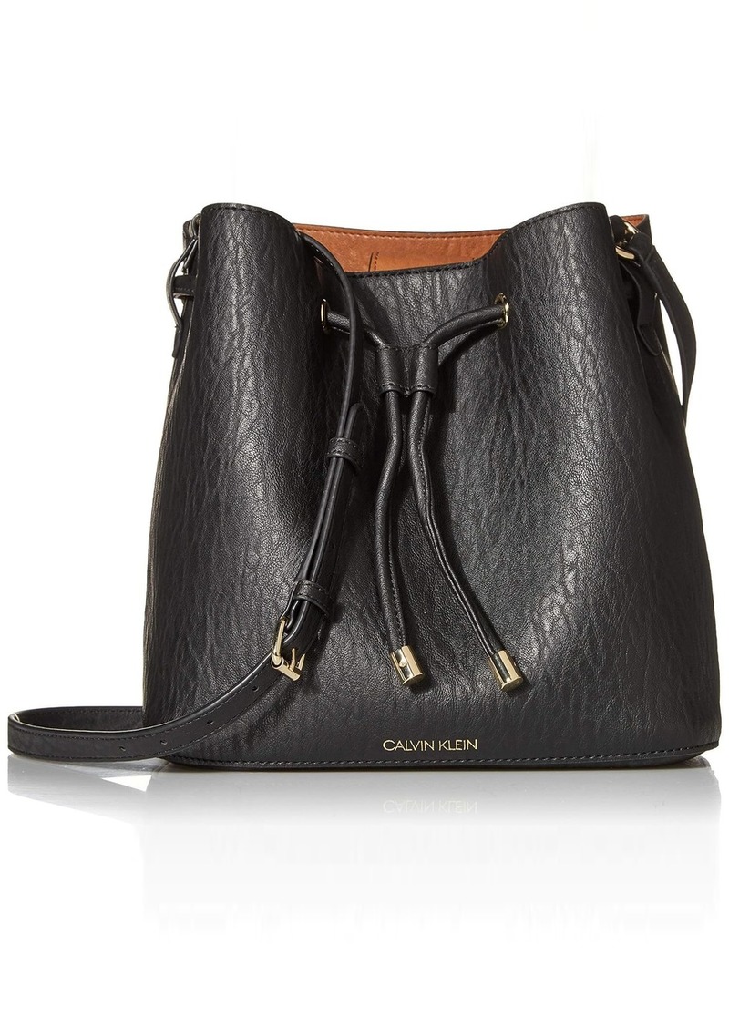 Calvin Klein womens Gabrianna Novelty Bucket Shoulder Bag