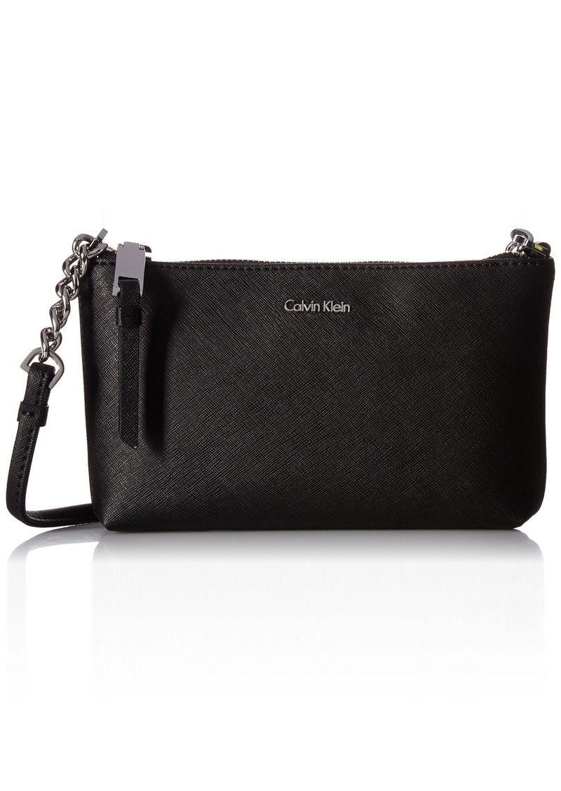 Calvin Klein Calvin Klein Women's Hayden Saffiano Leather Crossbody Cross  Body Handbag | Handbags