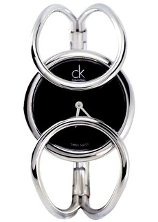 Calvin Klein Women's Inclined Black Dial Watch