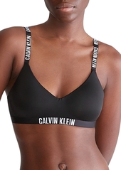 Calvin Klein Women's Intense Power Micro Lightly Lined Bralette QF7659 - Black