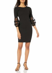 Calvin Klein Women's LACE Detail Dress black