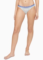 Calvin Klein Women's Lace-Trim Bikini Underwear QD3838