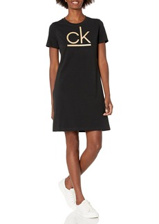 Calvin Klein Women's Logo T-Shirt Dress  M