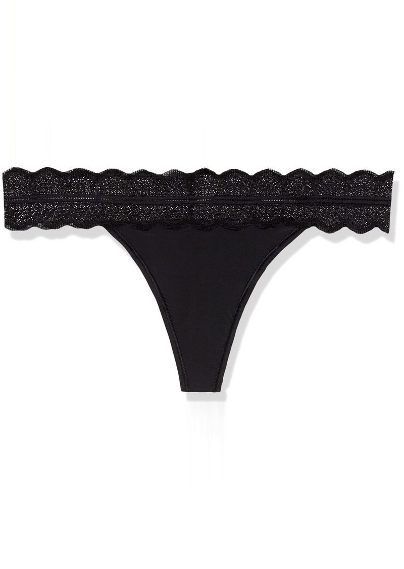 Calvin Klein Micro with Lace Band Thong Panty