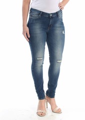 Calvin Klein Women's Mid Rise Super Skinny Fit Jeans  30W X 32L