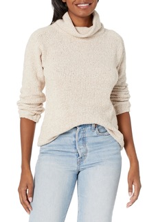 Calvin Klein Women's Mock Neck Long Sleeve Sweater