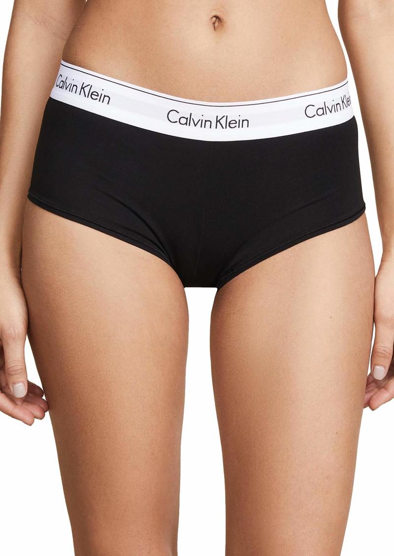 Calvin Klein Women's Modern Cotton Boyshort  XS